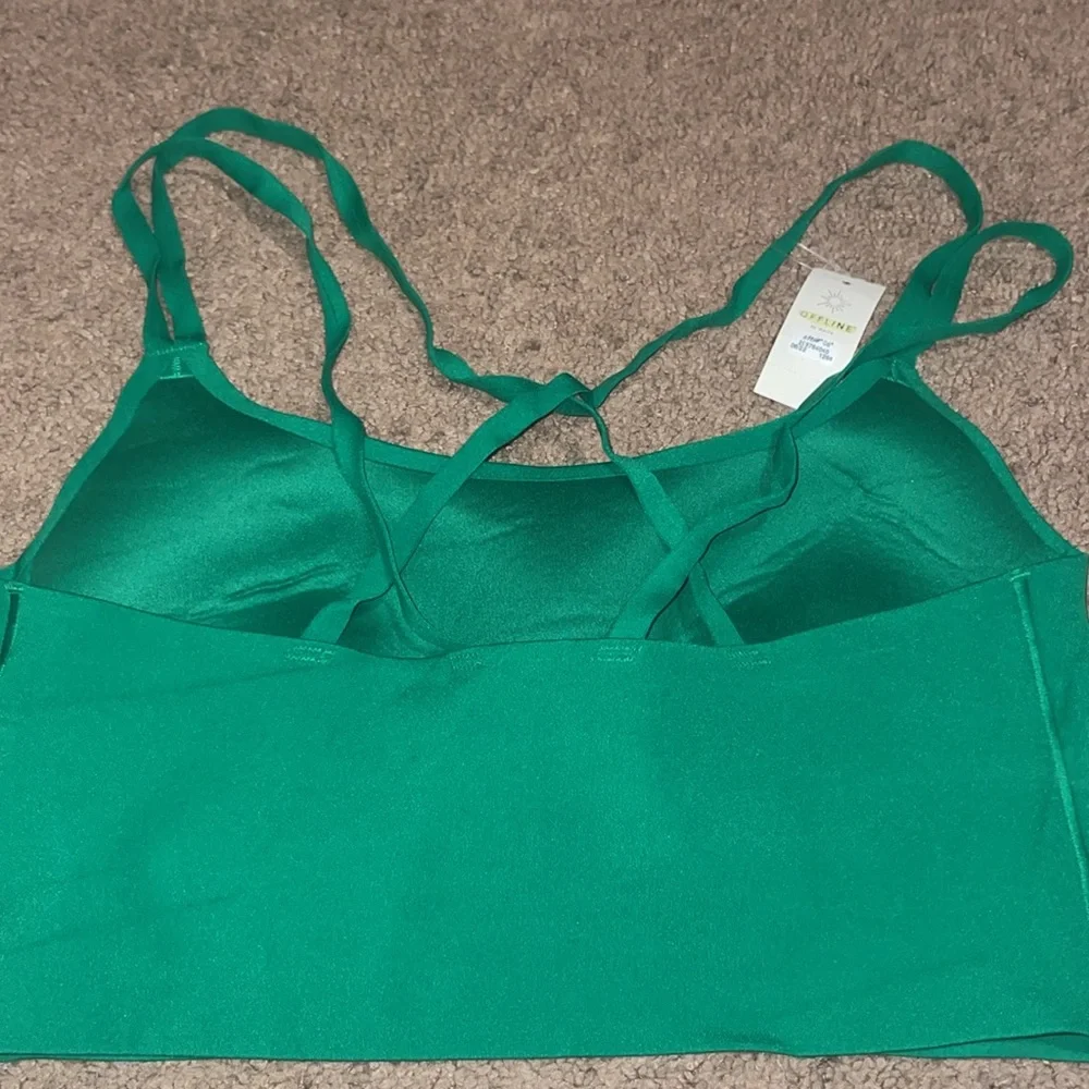 NWT aerie green bralette